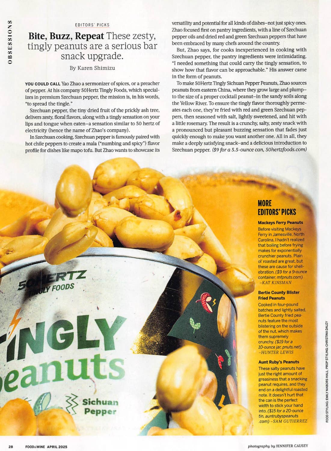 Tingly Peanuts