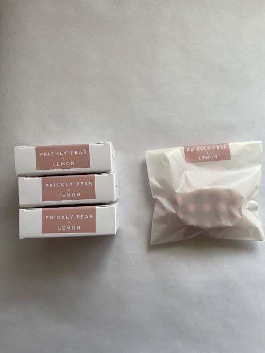Prickly Pear + Lemon Massage Soap Bar