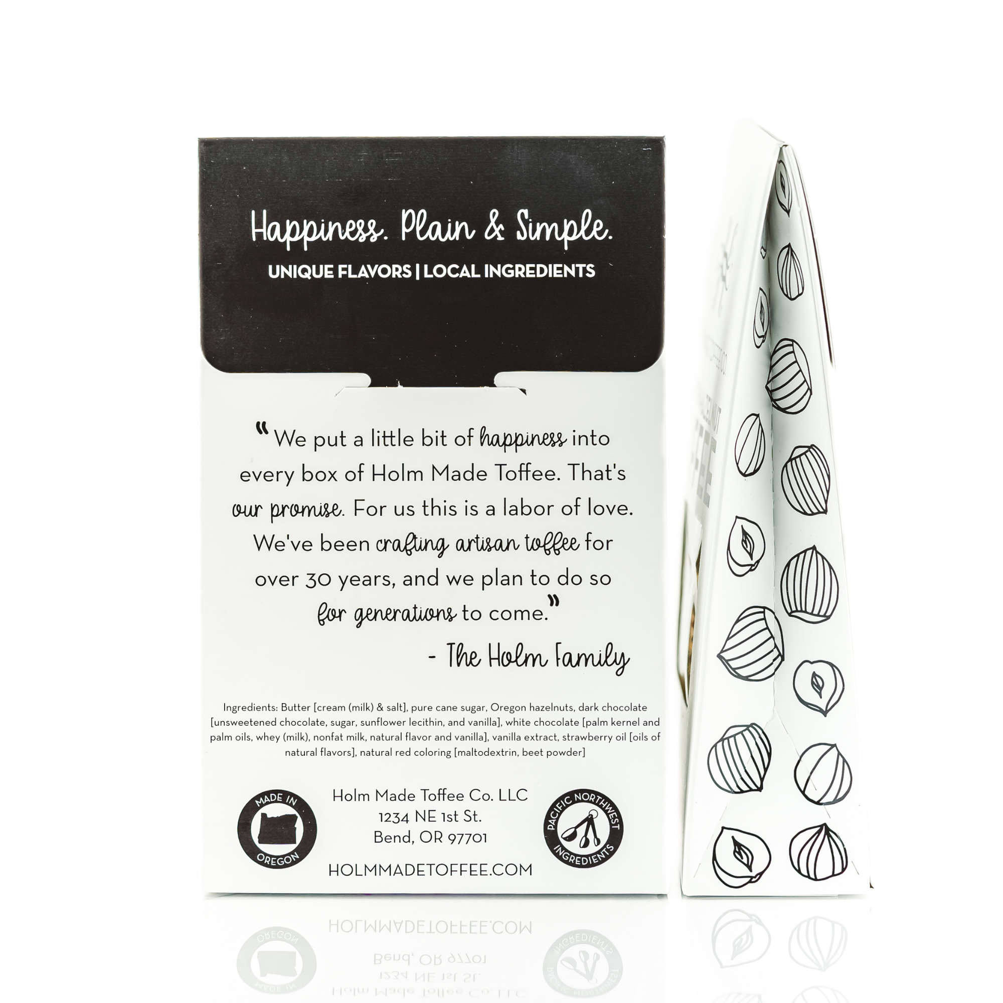 Neapolitan Oregon Hazelnut Toffee