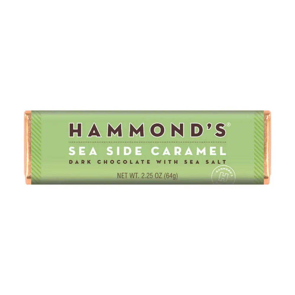 Sea Side Caramel Dark Chocolate Bar