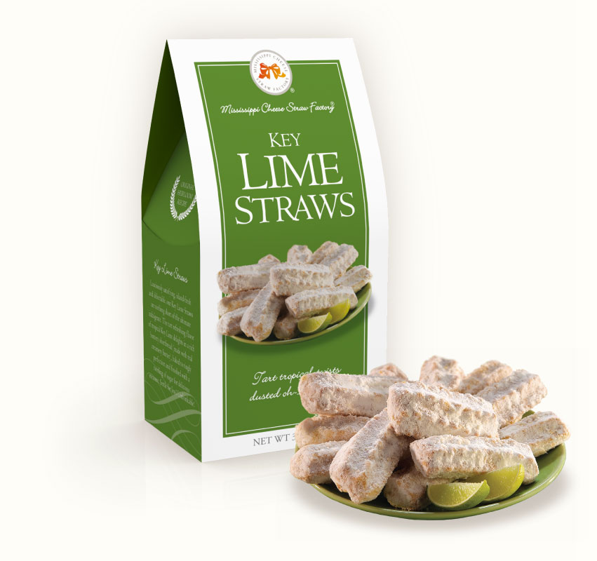 Key Lime Cookie Straws