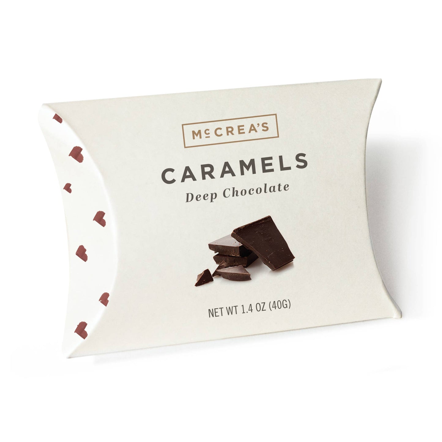 Deep Chocolate Caramel Pillow Box