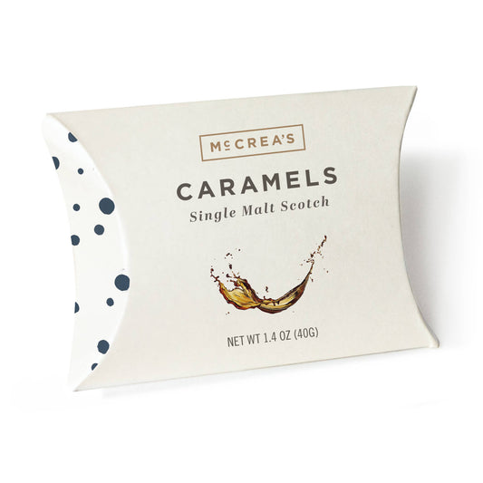 Single Malt Scotch Caramel Pillow Box