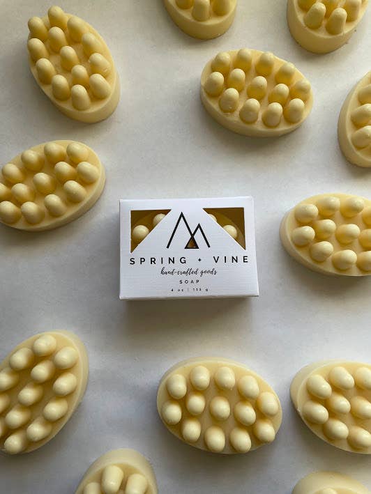 Milky Oats + Wildflowers Massage Soap Bar