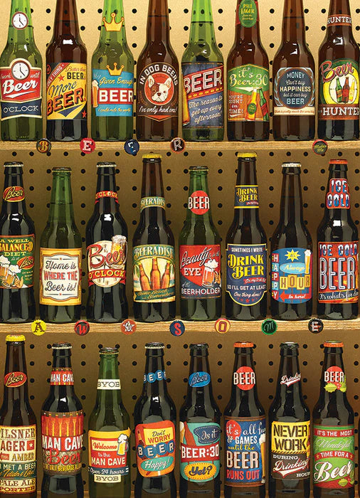Beer Collection 1000 Piece Puzzle