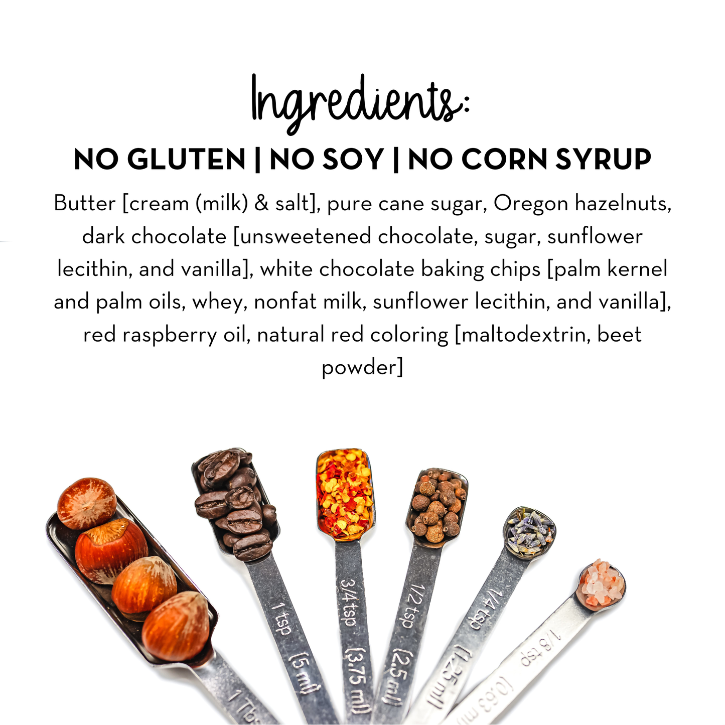 White Chocolate Raspberry Hazelnut Toffee