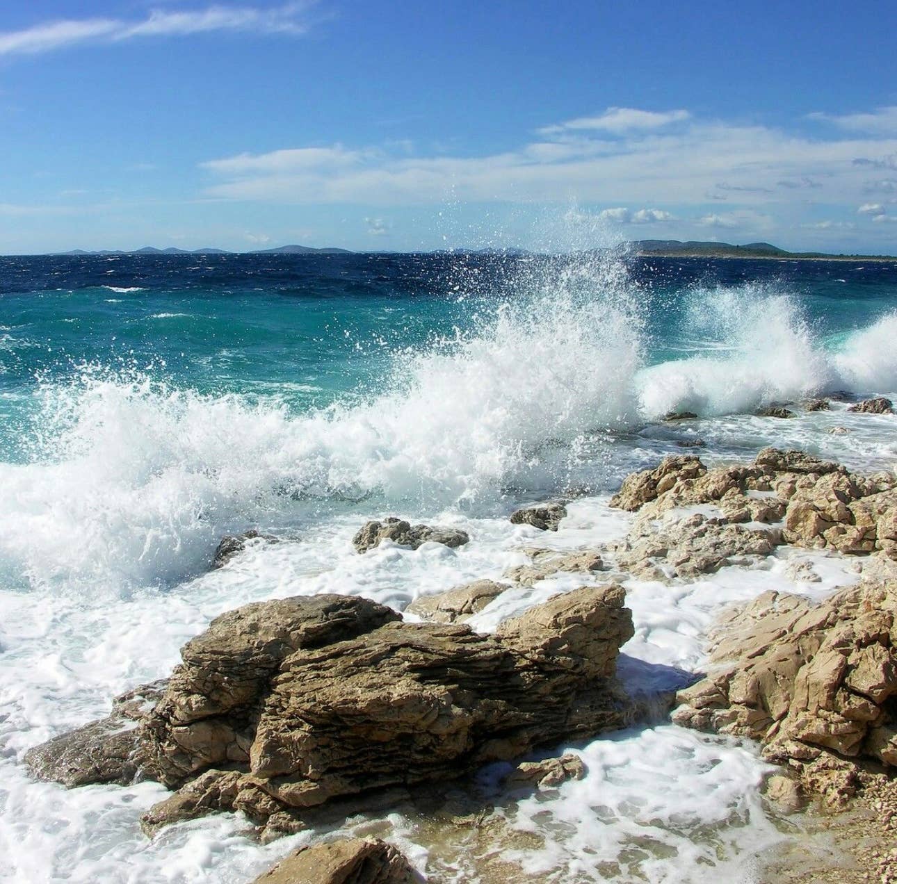 Electric Ocean Candle