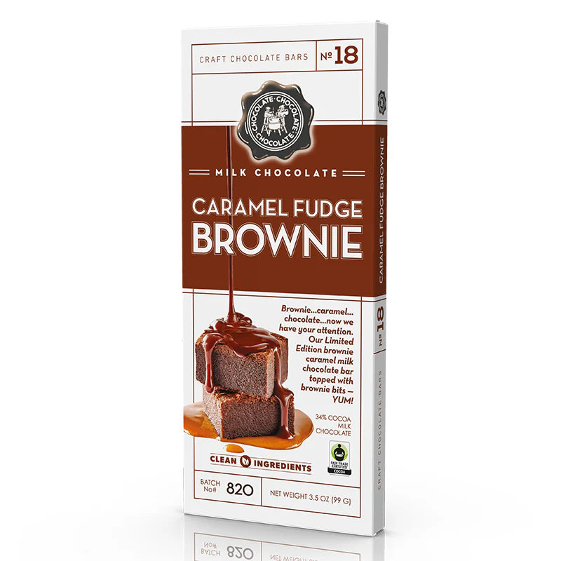 Caramel Fudge Brownie Chocolate Bar