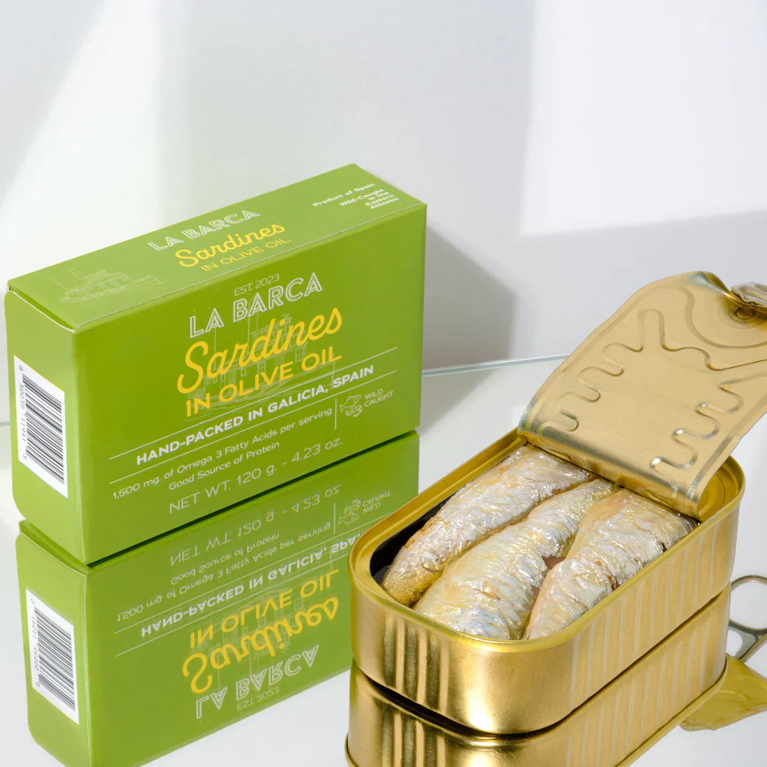 Tinned Sardines in Olive Oil