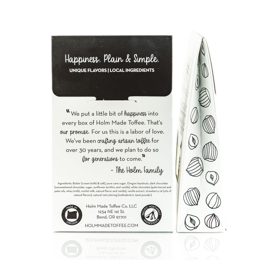 Neapolitan Oregon Hazelnut Toffee