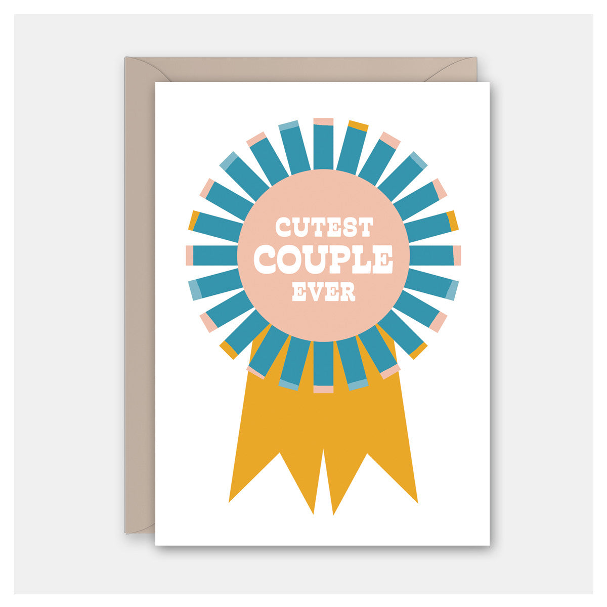 Cutest Couple Wedding Card
