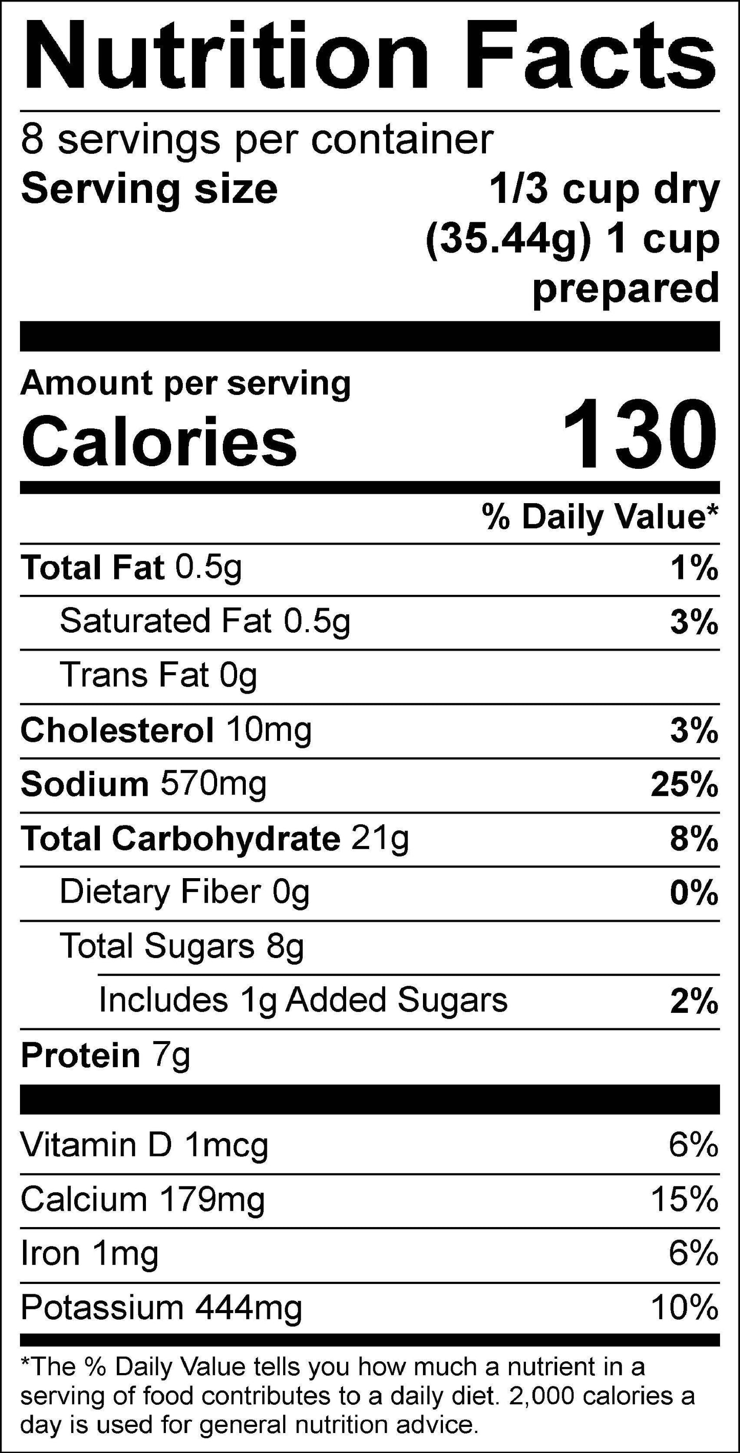 Creamy Potato Dry Soup Mix