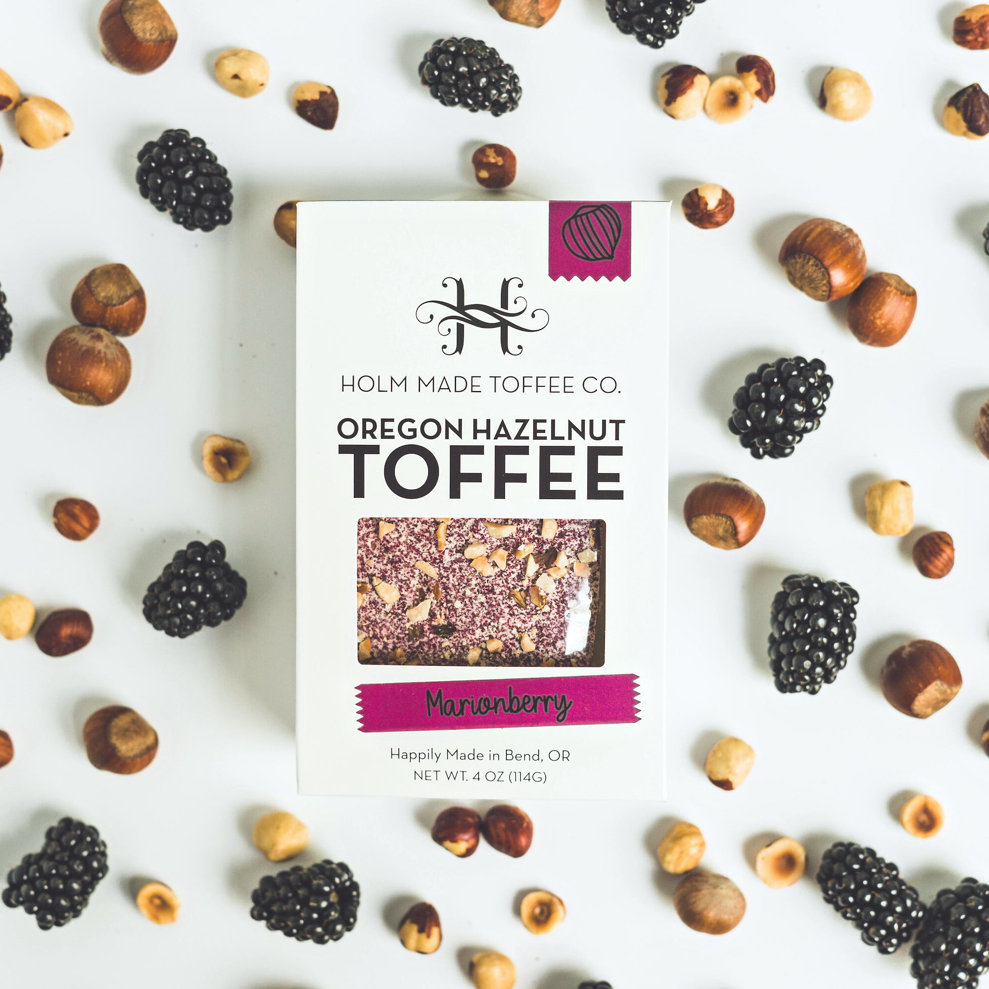 Marionberry Oregon Hazelnut Toffee