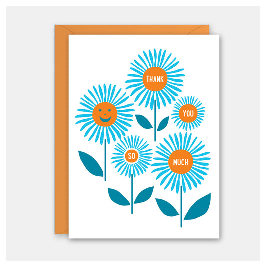 Flower Patch Thank You Card