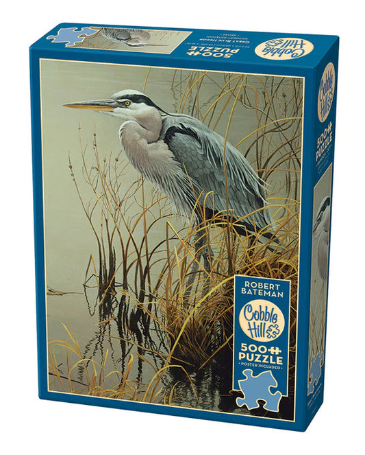 Great Blue Heron 500 Piece Puzzle